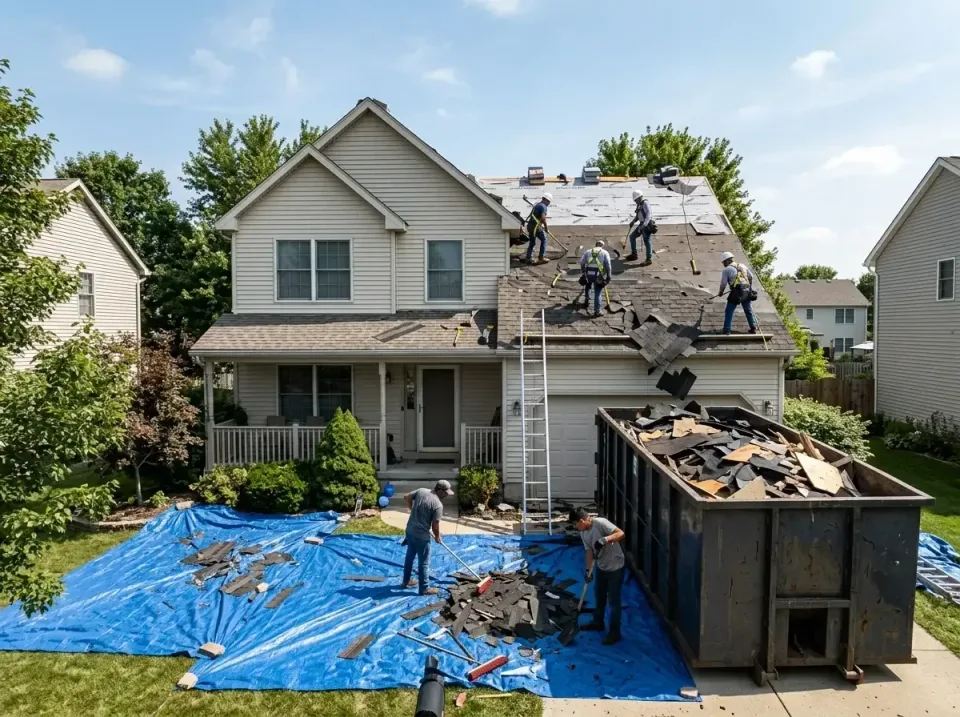 roof-replacement-debris-remova-004 — frequently asked questions, Cheapest Dumpster Rentals in Perezville, TX